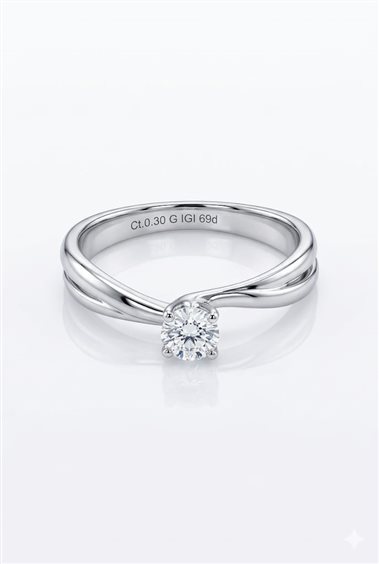 Anello Salvini Donna in Oro bianco 81113661 - 81113661